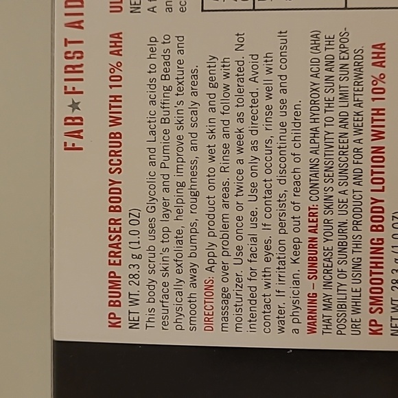 First Aid Beauty brand beauty set - Picture 4 of 8